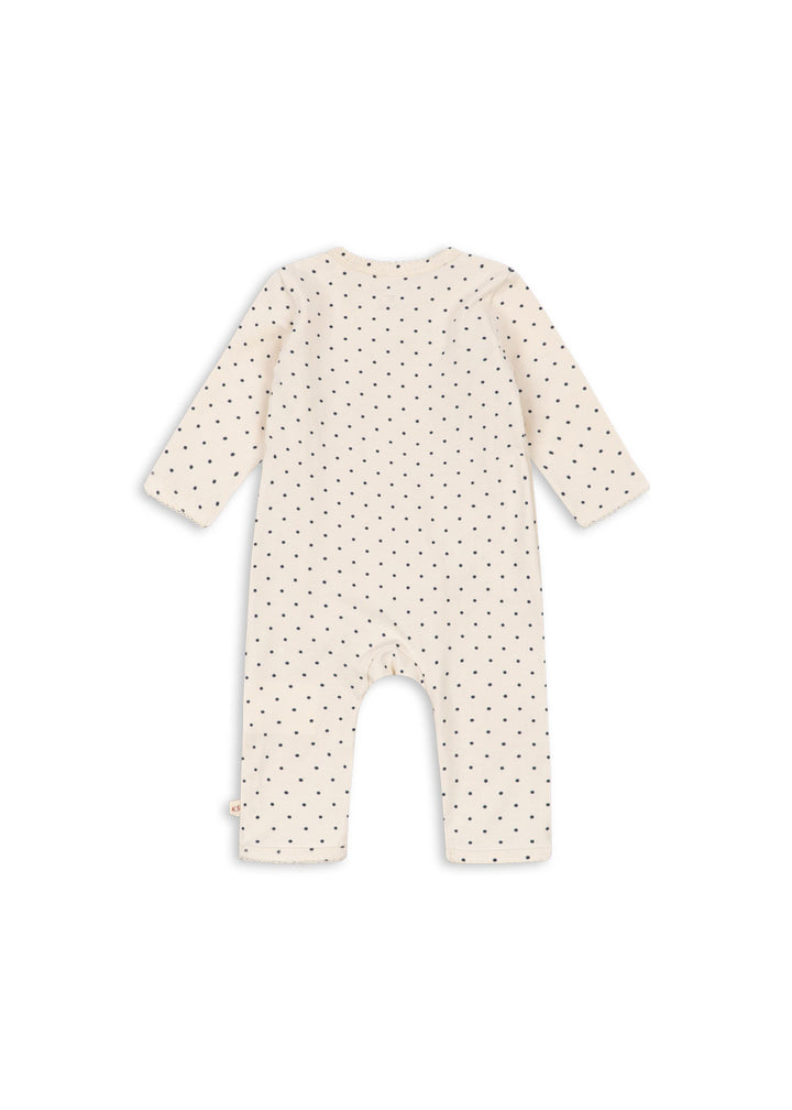 Blue Dots Romper