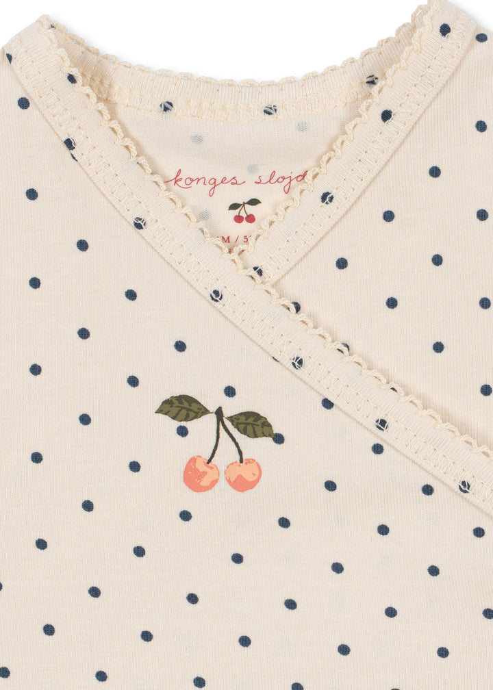 Blue Dots Romper