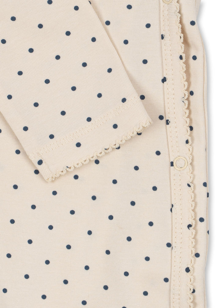 Blue Dots Romper