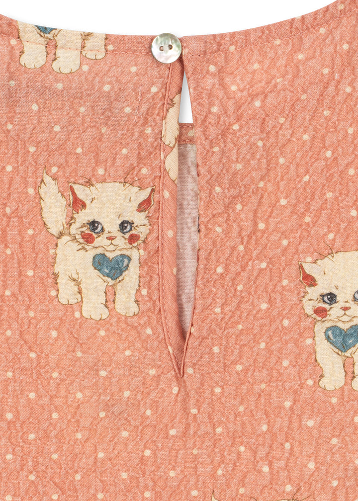 Konges Slojd Elin Ciao Miao Dress closure