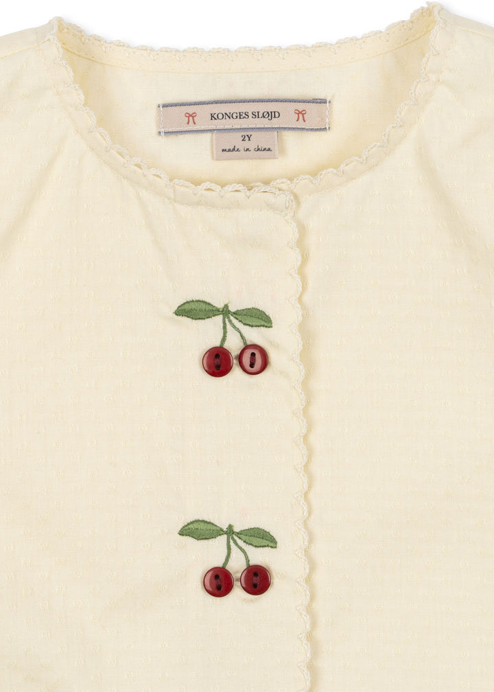 Konges Slojd Evia Cherry Dress buttons