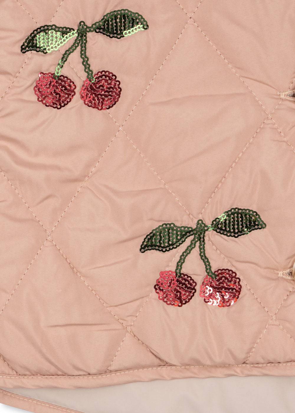 Konges Slojd Flora Cherry Sequin Jacket  applique