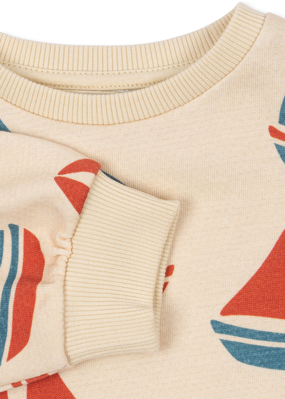 Konges Slojd Loupy Lou Ahoy Sweatshirt detail