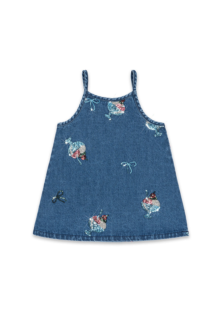 Konges Slojd Gelato Magot Sequin Strap Dress