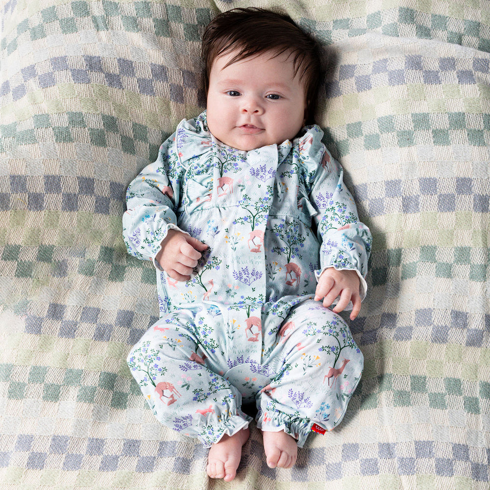 Magnetic Me Love You Deerly Ruffle Romper model