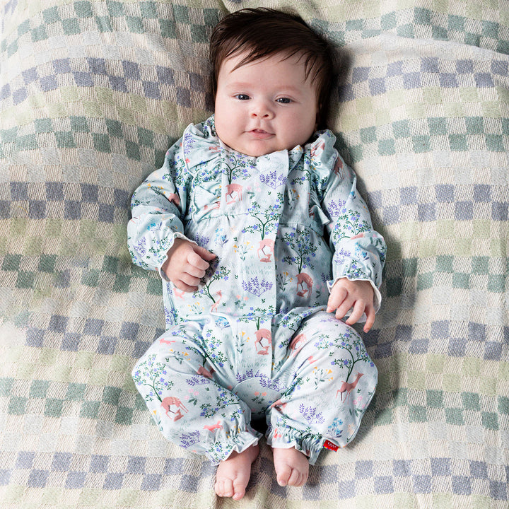 Magnetic Me Love You Deerly Ruffle Romper model