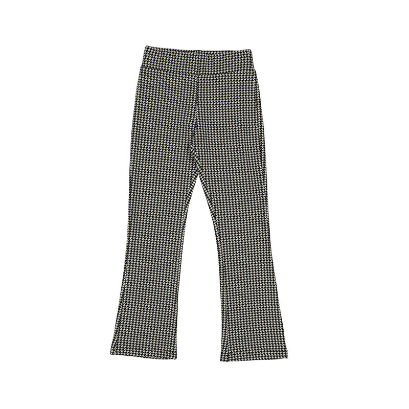 Mayoral Flared Houndstooth Pants