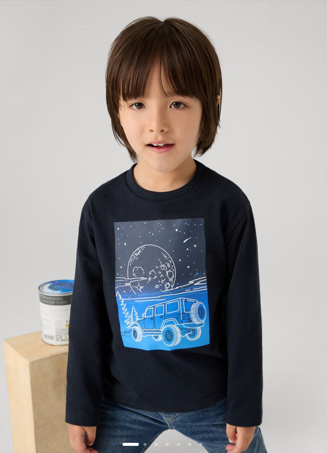 Mayoral Moon Rover Glow in the Dark Tee model