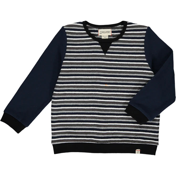 Me & Henry Obion Striped Sweatshirt