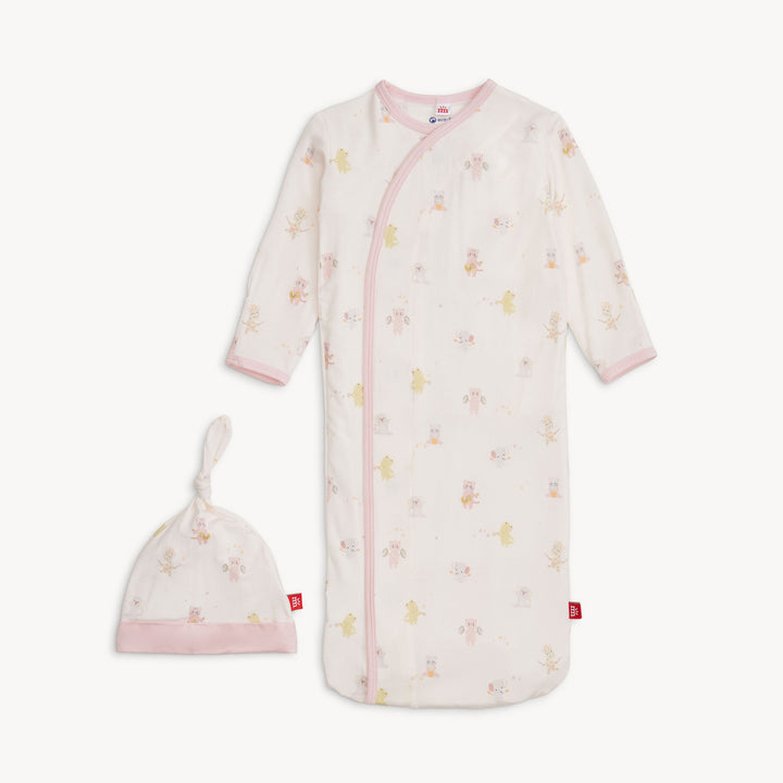 Magnetic Me Pink Baby Beats Gown & Hat Set