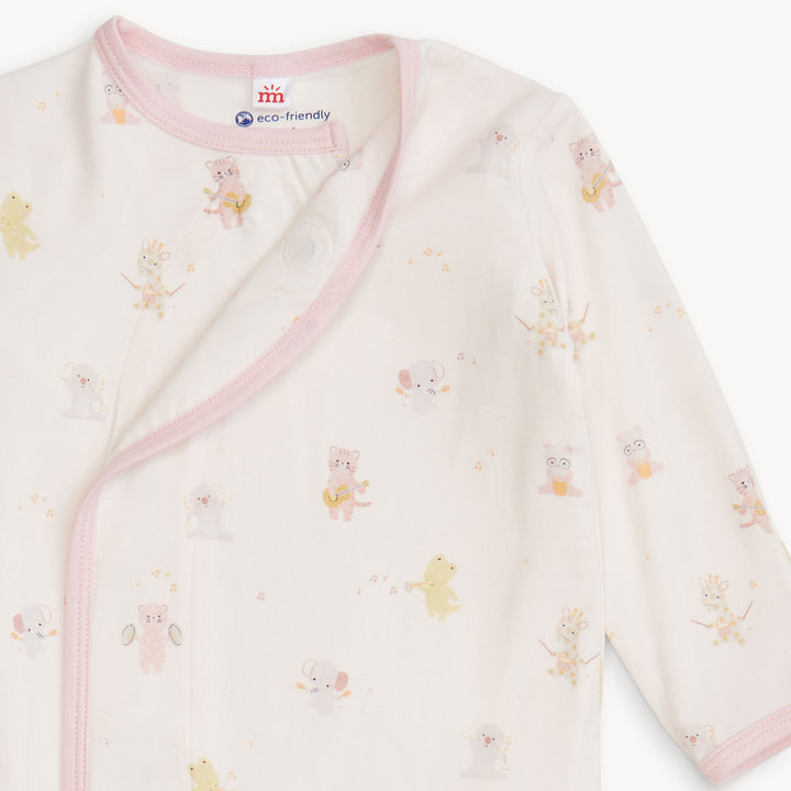 Magnetic Me Pink Baby Beats Gown & Hat Set open