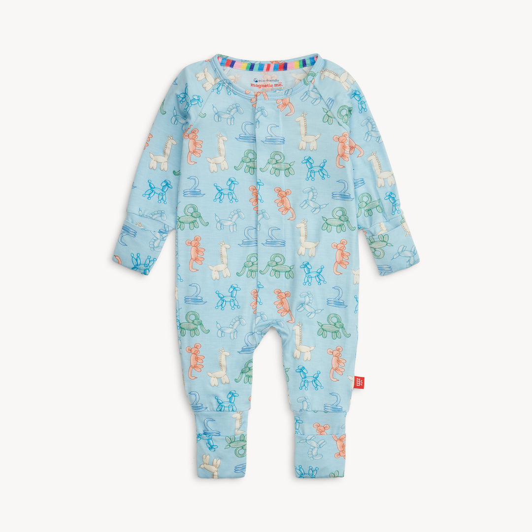Magnetic Me Party Animals Glow in the Dark Footie