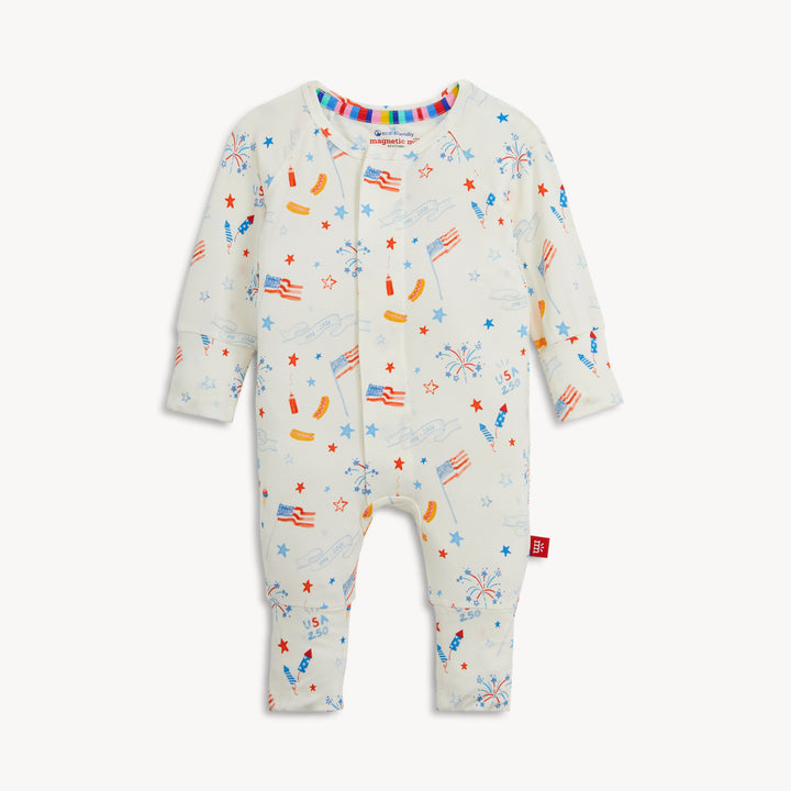 Magnetic Me USA 250 Glow in the Dark Convertible Coverall