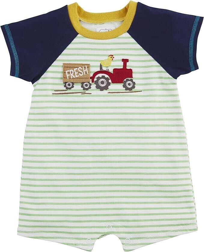 Farm Tractor Romper