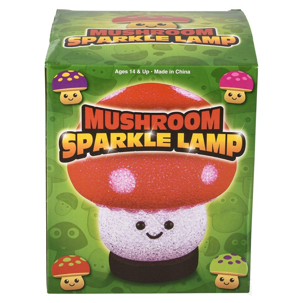 Mushroom Sparkle Lamp