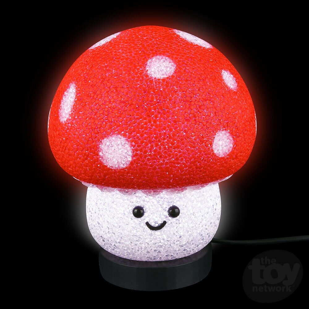 Mushroom Sparkle Lamp on