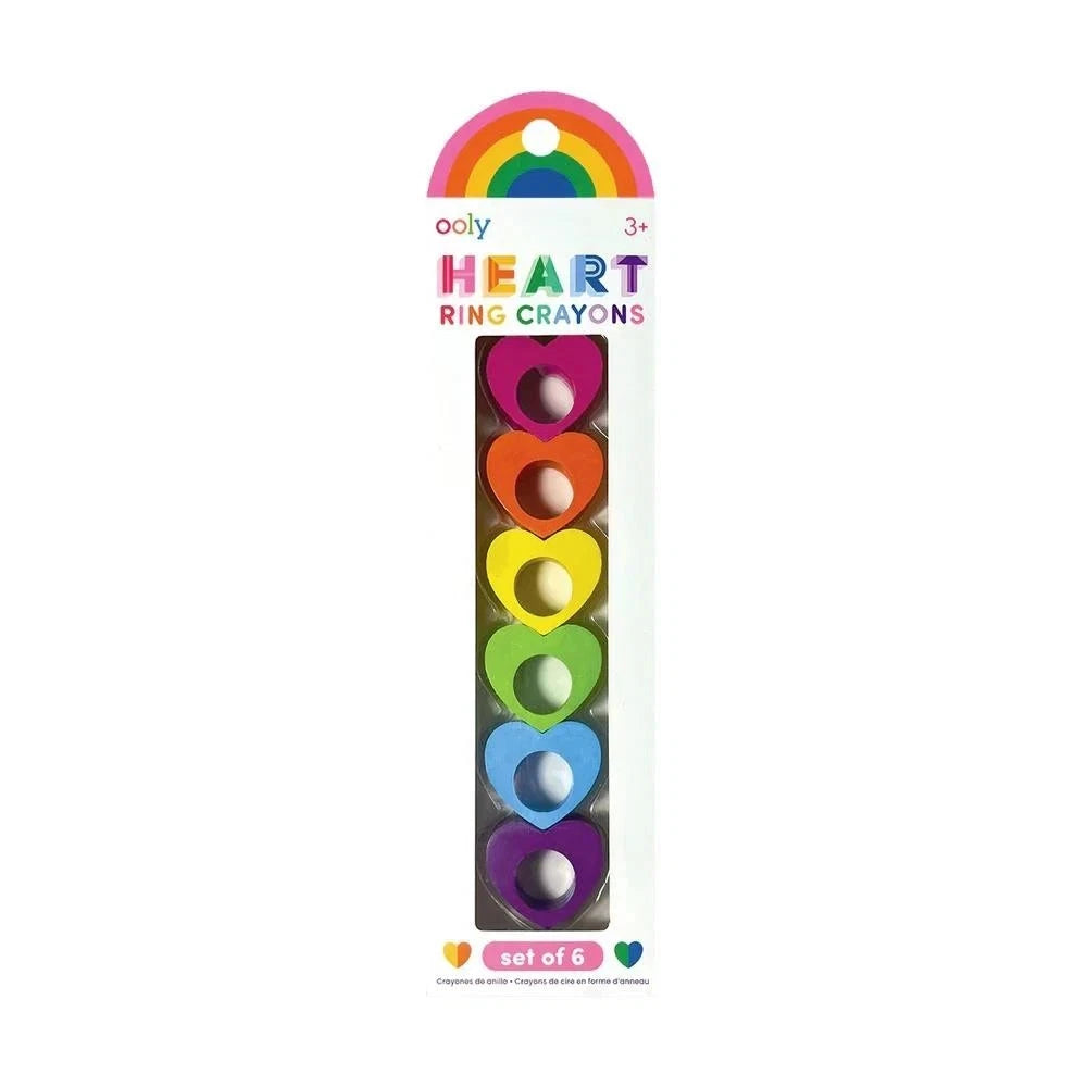 Ooly Heart Ring Crayons box