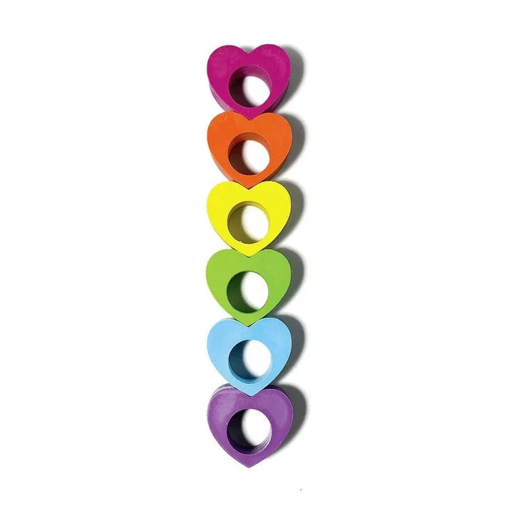 Ooly Heart Ring Crayons contents