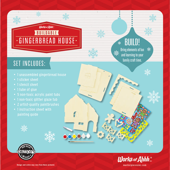 Ginger Bread House Kit  back