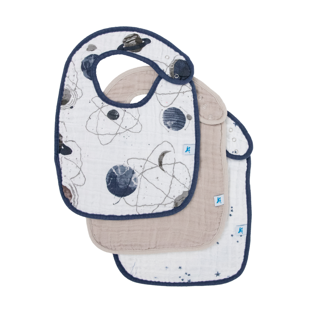 Little Unicorn Planetary Bib 3 Pack