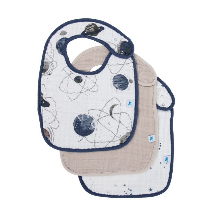 Little Unicorn Planetary Bib 3 Pack