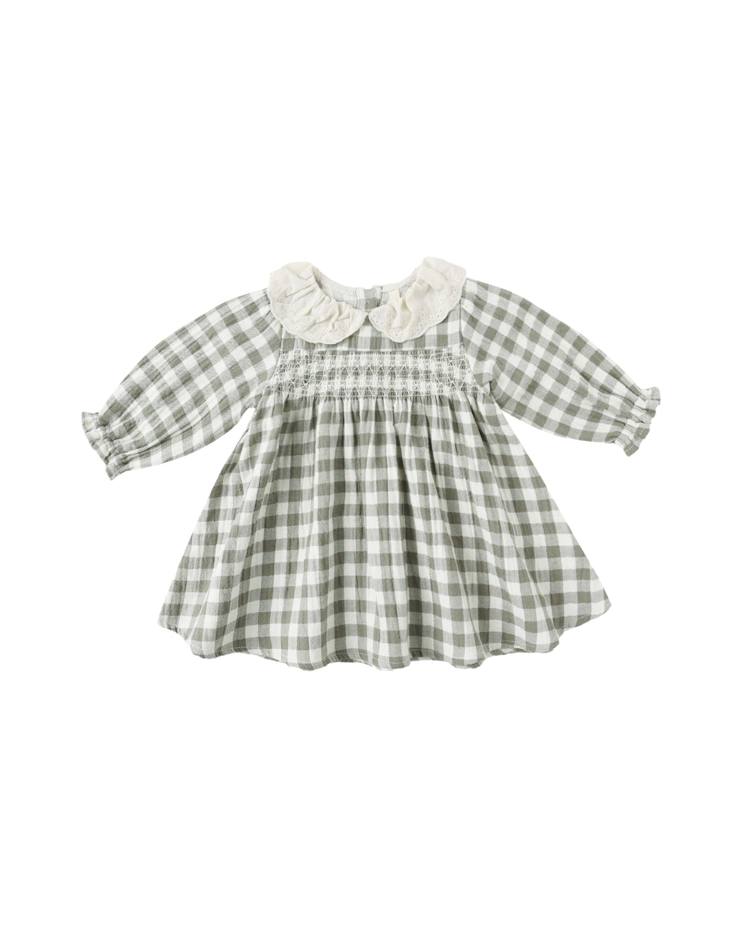 Quincy Mae Forest Check Callie Dress