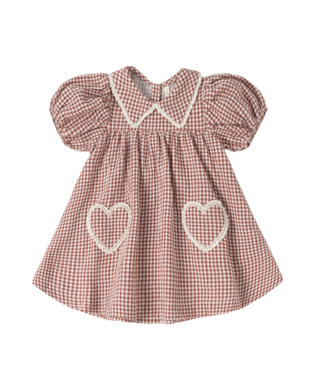 Quincy Mae Coraline Red Gingham Dress