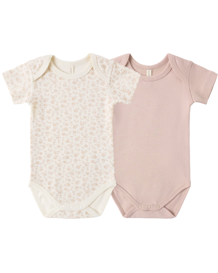 Ditsy Blush Bodysuit 2pc Set