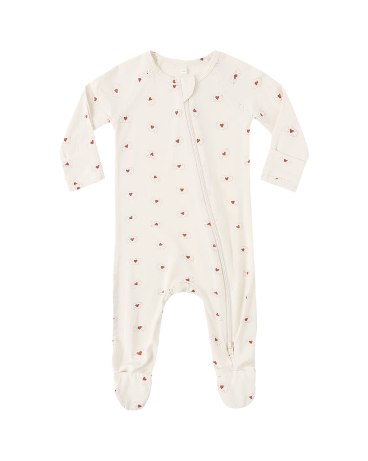 Valentines Bamboo Footie