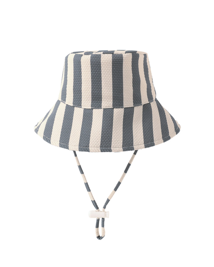 Quincy Mae Ocean Stripe Retro Bucket Hat