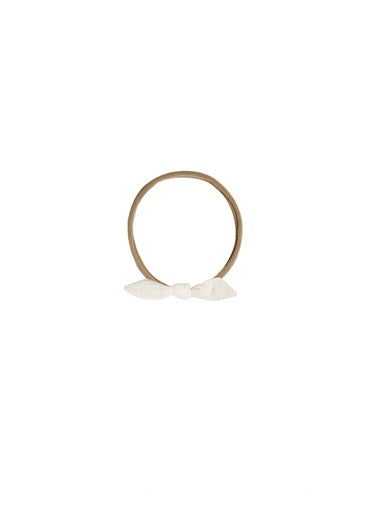 Quincy Mae Little Knot Headband Ivory