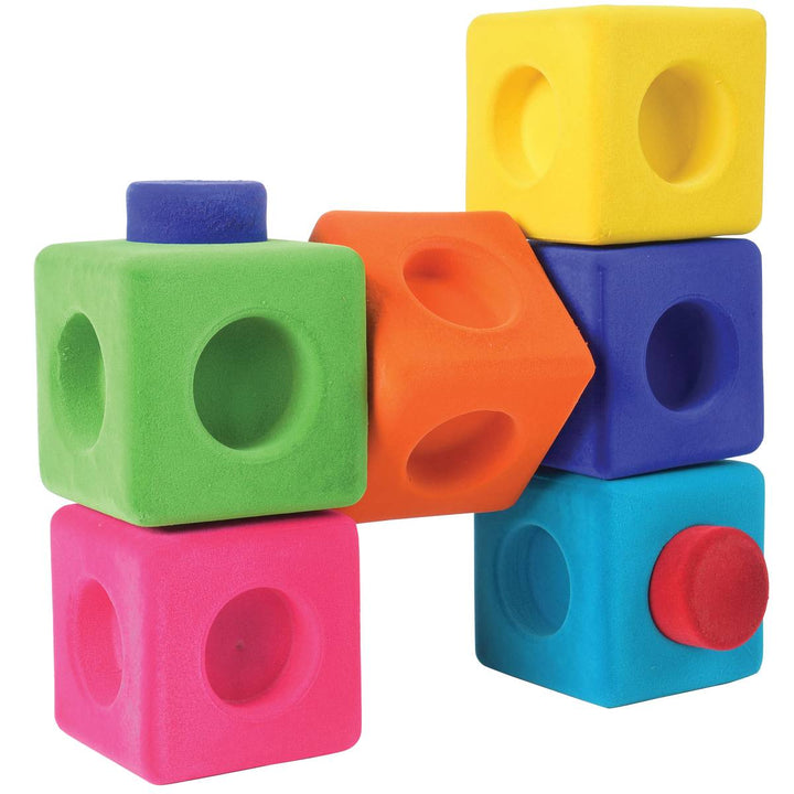 Rubbablox Building Blocks built