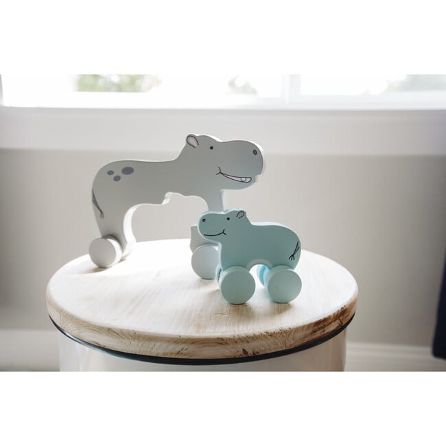 Big & Little Hippo Push Toy