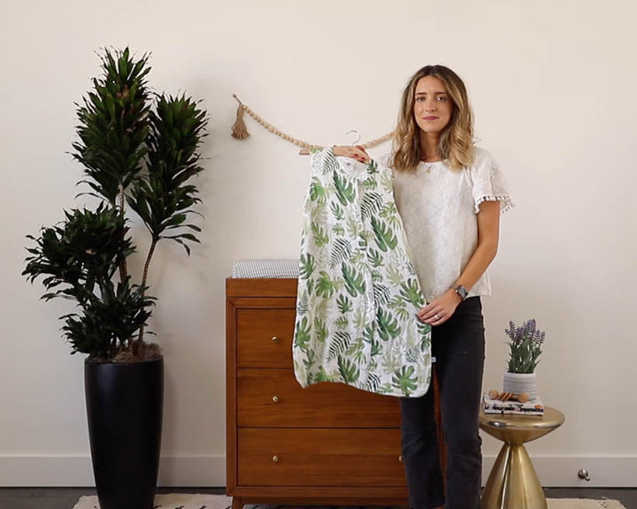 Tropical Leaf Sleep Bag