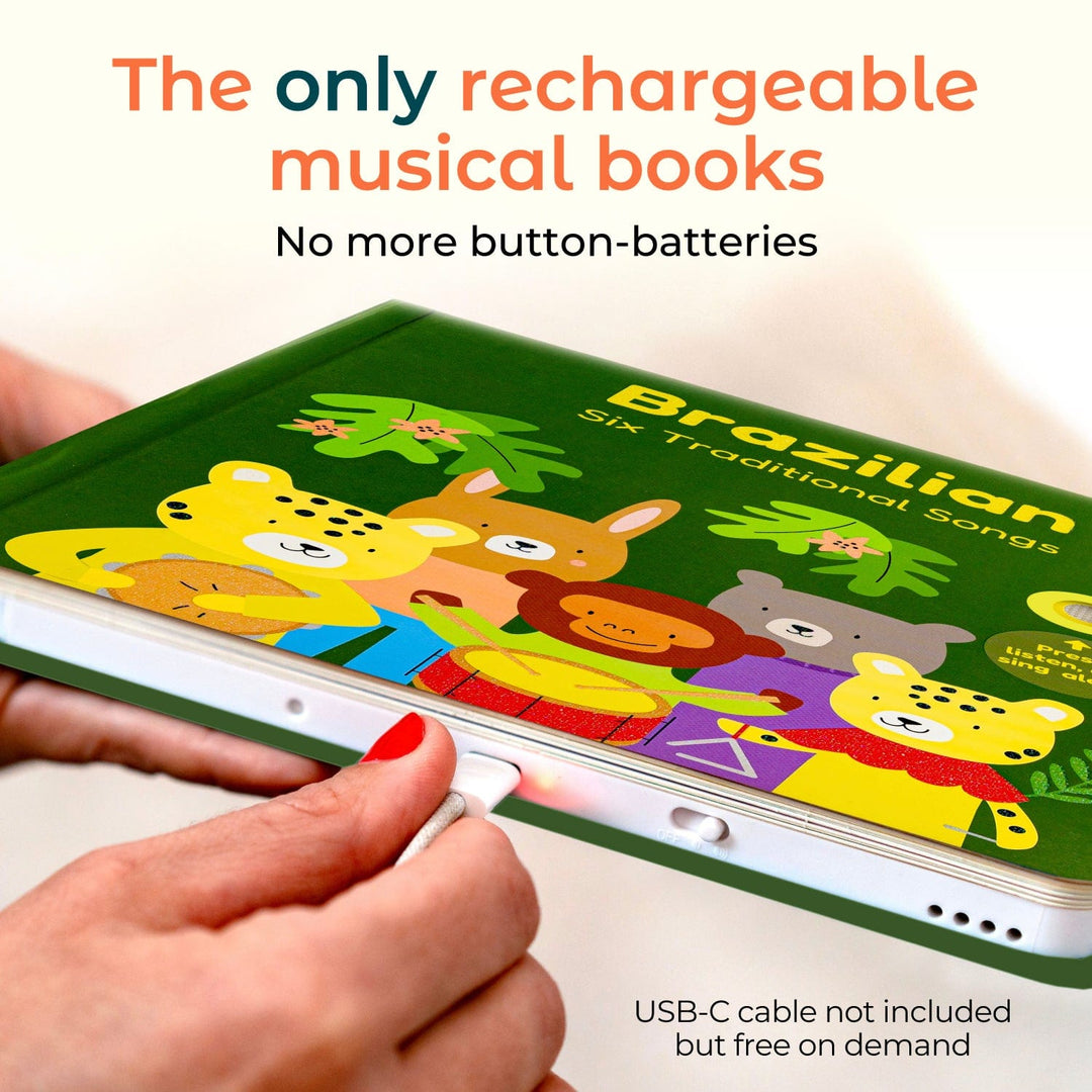 Cali's Books Brazilian Traditional Songs charger