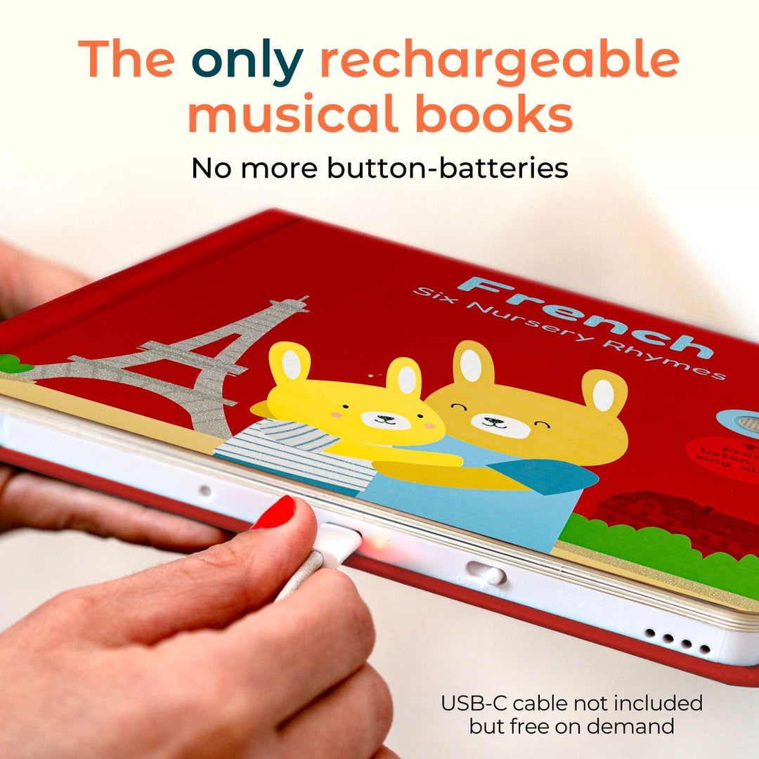 Cali's Books French Nursery Rhymes charger