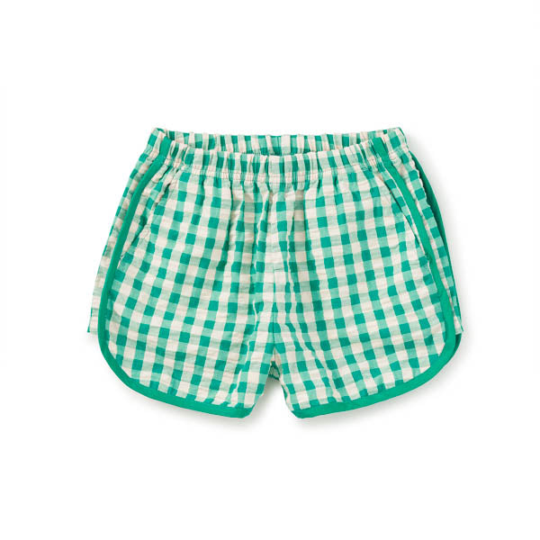 Garden Party Check Baby Dolphin Shorts