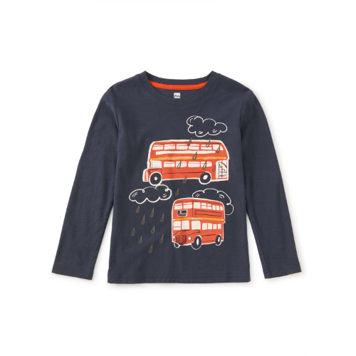 Double Decker Bus Baby Graphic Tee