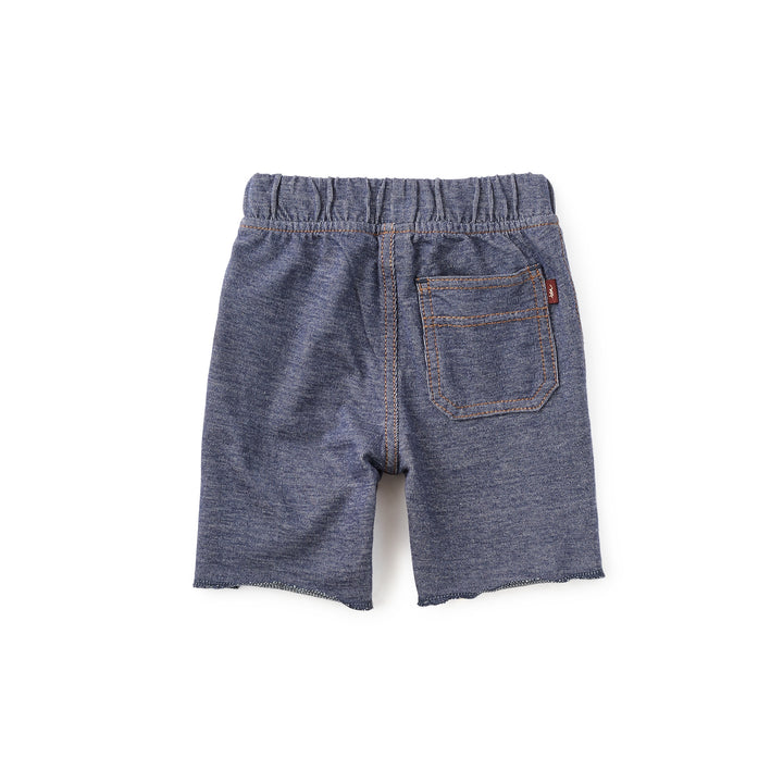 Tea Collection Denim Like Baby Shorts back