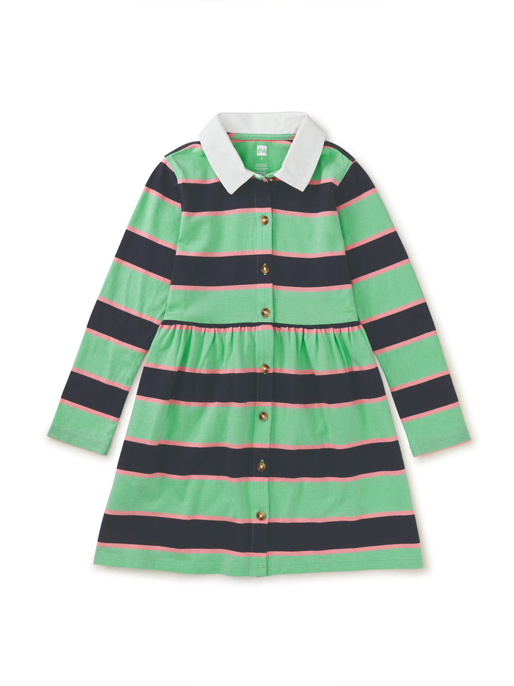 Tea Collection Rugby Shirt Dress 