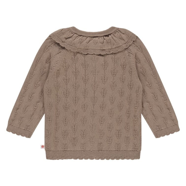 Babyface Sepia Cardigan back