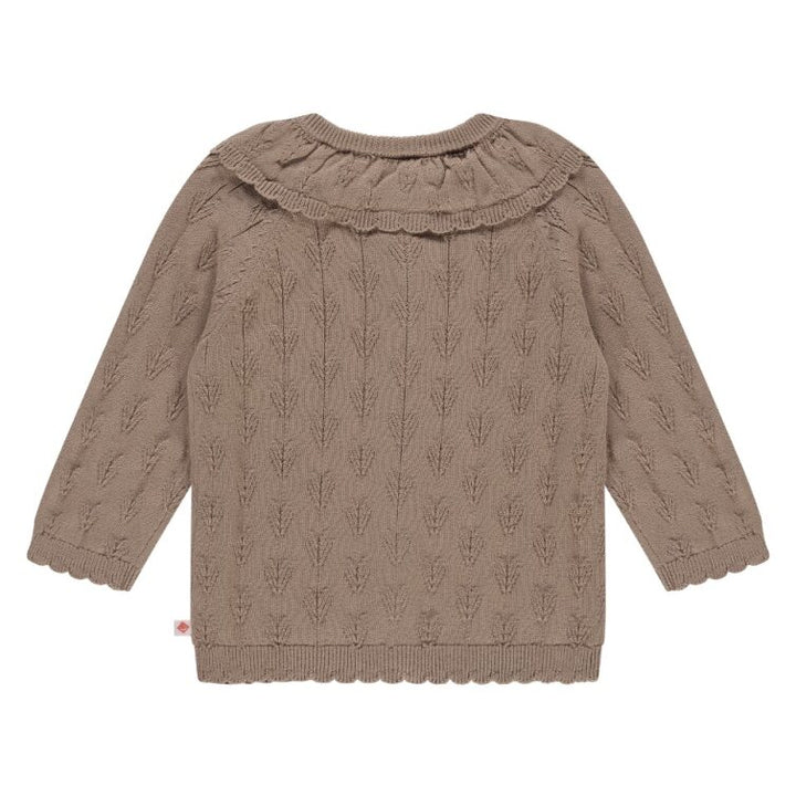 Babyface Sepia Cardigan back