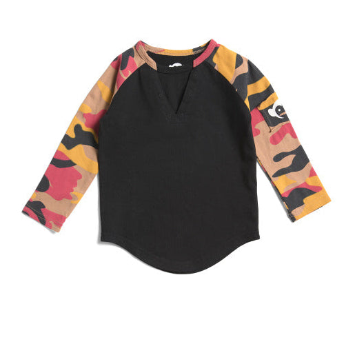 Flame Baseball Camo Tee