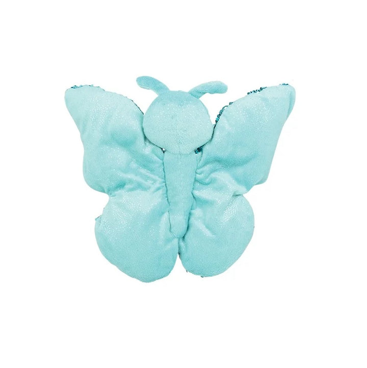 Blue Sequins Butterfly plush toy back