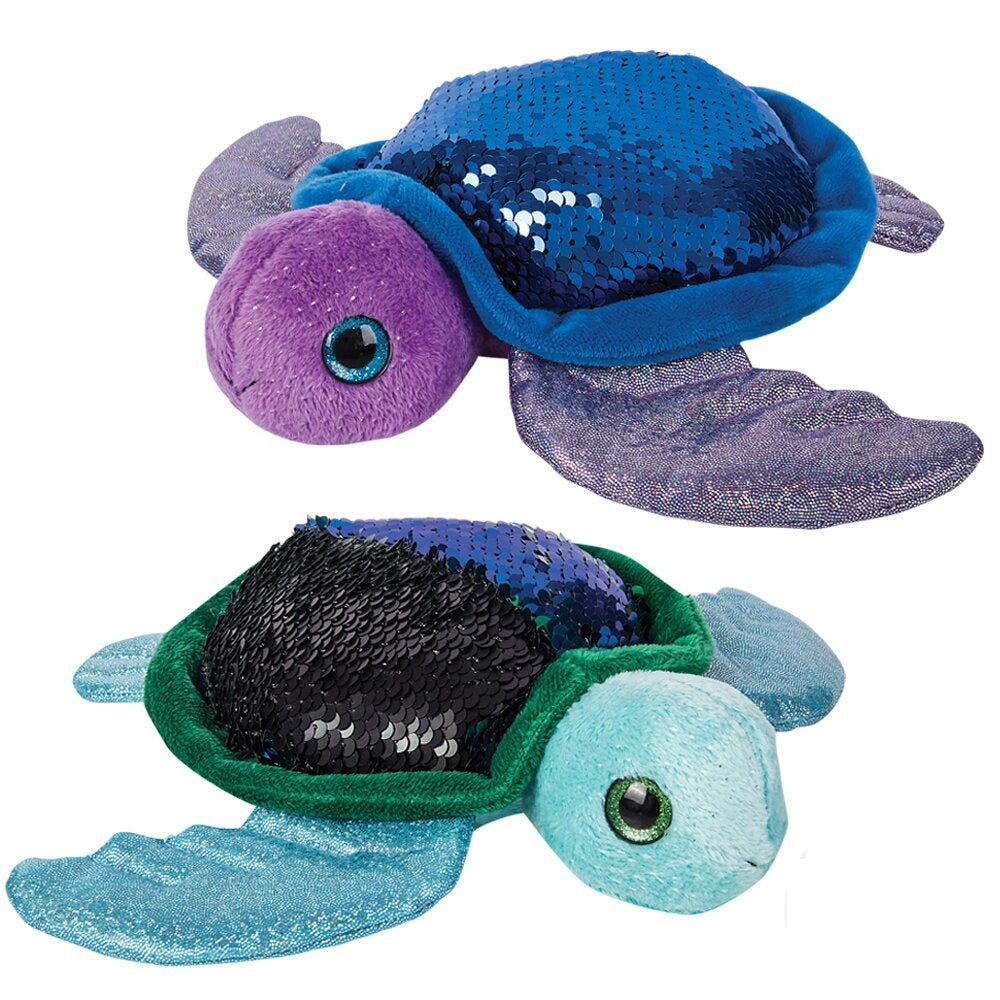 Sequined Sea Turtles blue green