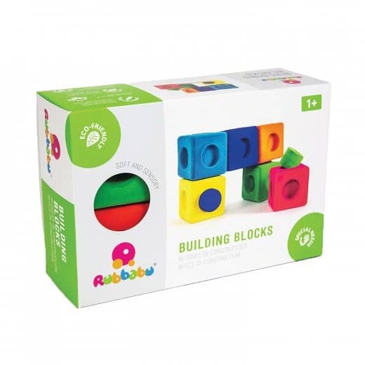 Rubbablox Building Blocks box