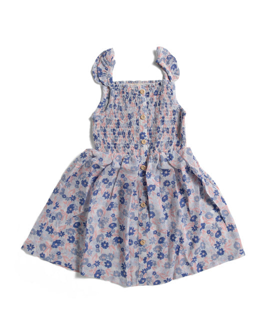 Vignette Jill Smocked Dress