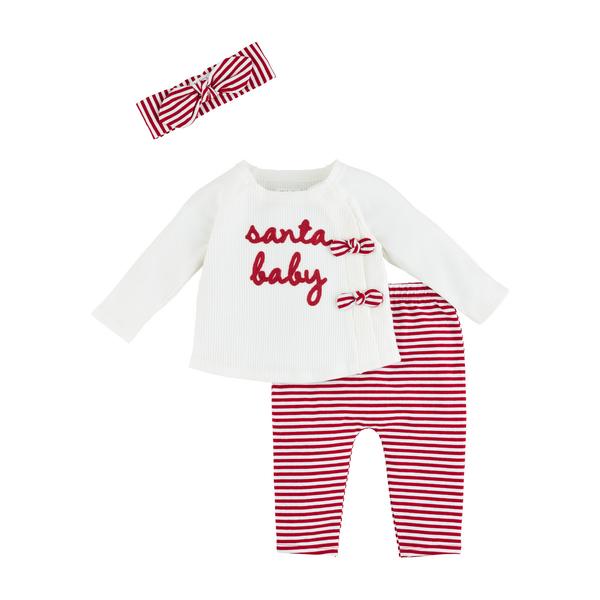 Mud Pie Santa Baby 3pc Set
