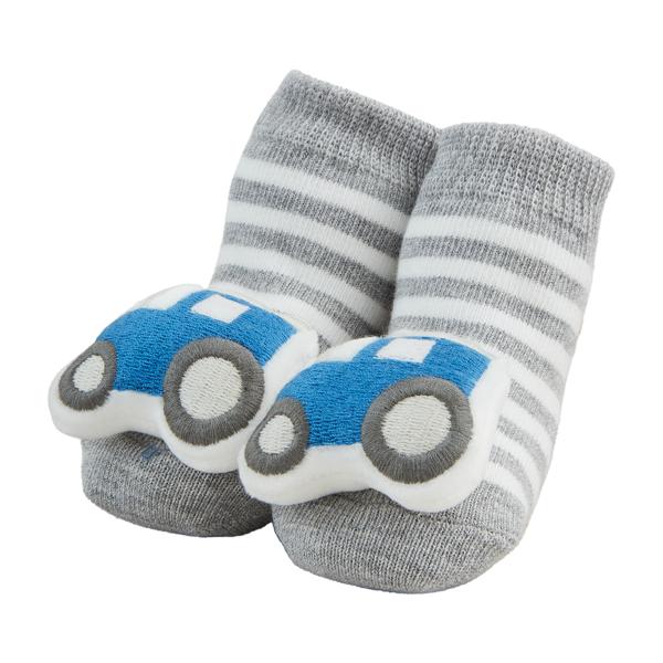 Mud Pie Cow Socks rattle