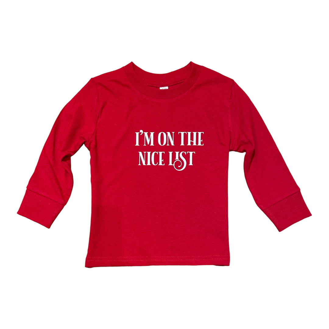 I'm on Nice List Tee